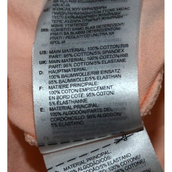 Adidas Tango T-Shirt Men's L Peach 100% Cotton Athletic Tee Soccer Sportswear - Picture 8 of 9